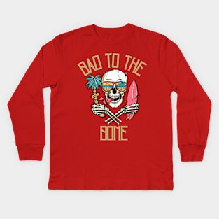 Bad to the Bone Kids Long Sleeve T-Shirt